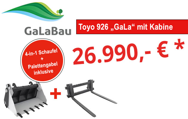 Galabau Aktion 926 Kabine