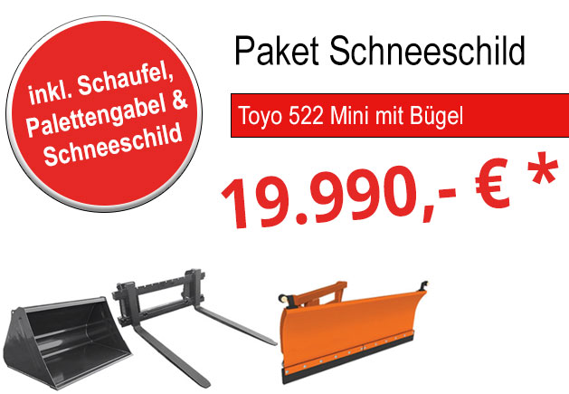 TOYO Winteraktion 522 mit Schneeschild